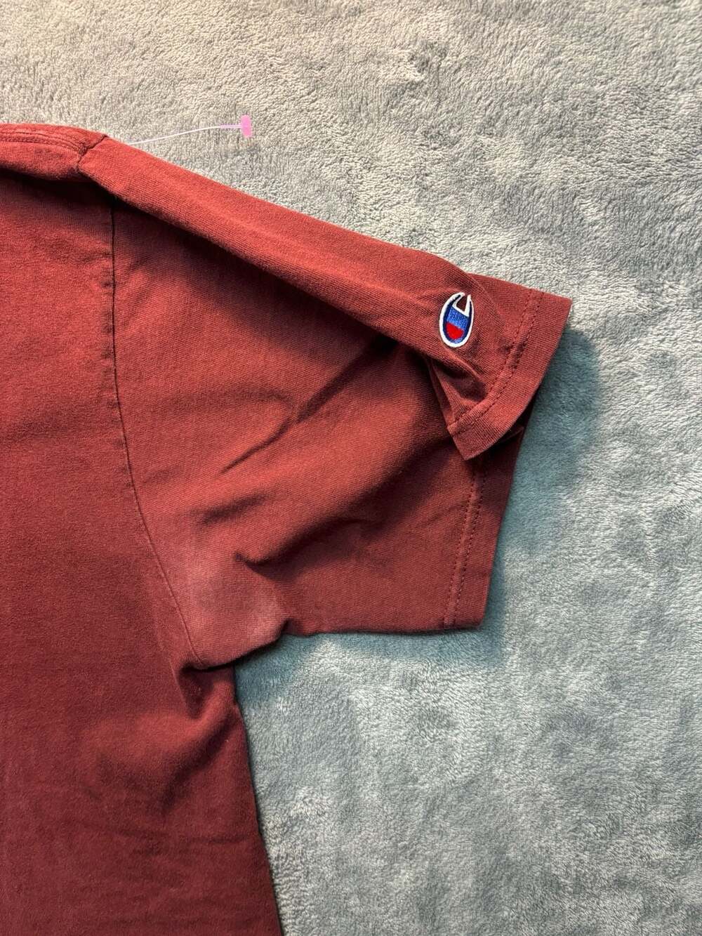 Y2K vintage Champion Harvard Business School Shield Logo Shirt Burgundy Size XL - Picture 5 of 8